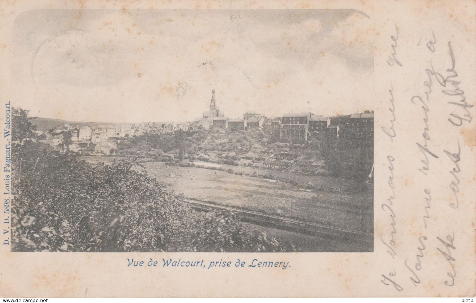 Walcourt Vue De Walcourt - Cpa De 1900 - Walcourt