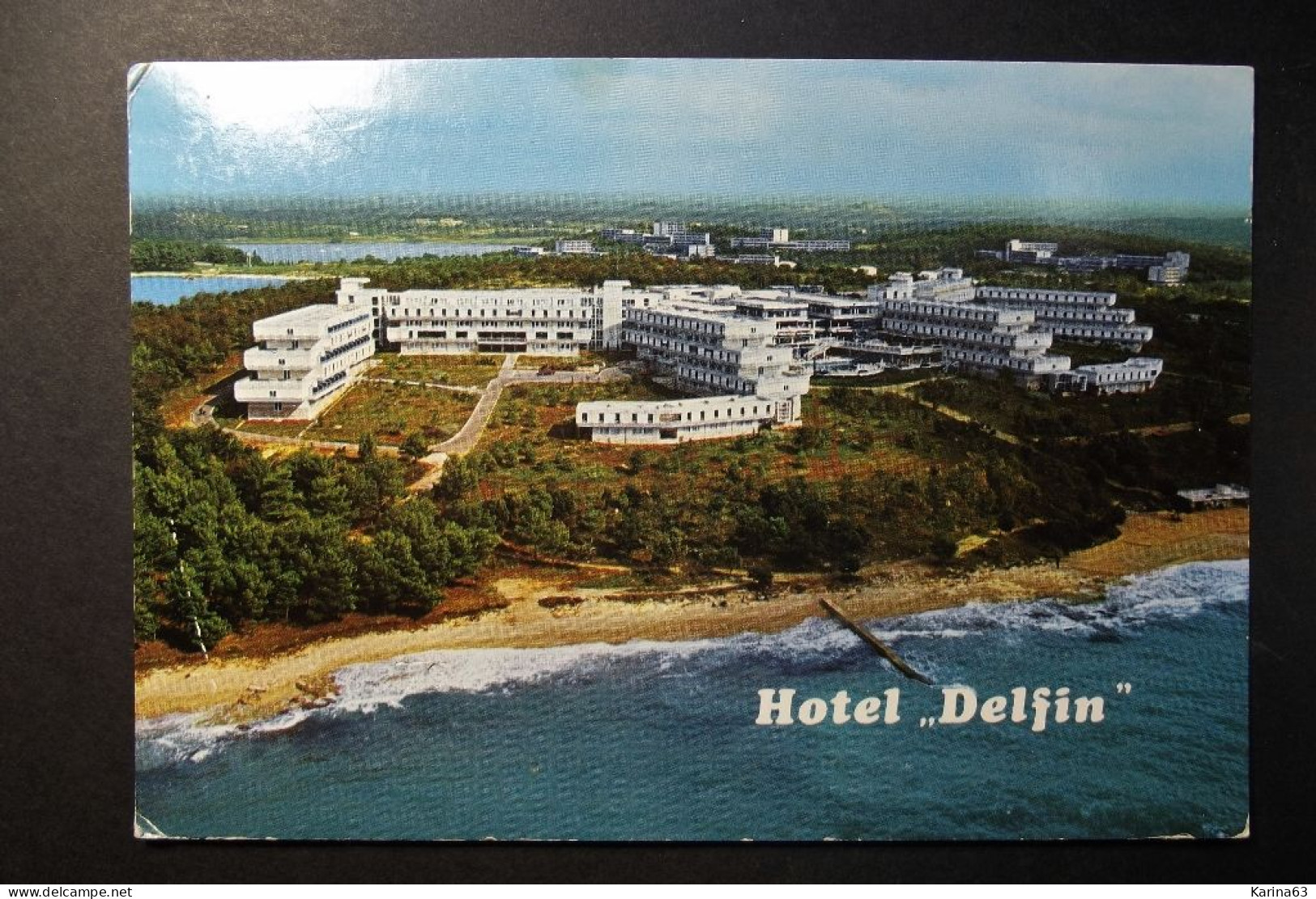 Jugoslavija  - Yugoslavia - Porec Hotel Delpin - Sea View - Used Card With Stamp /timbre - Jugoslawien