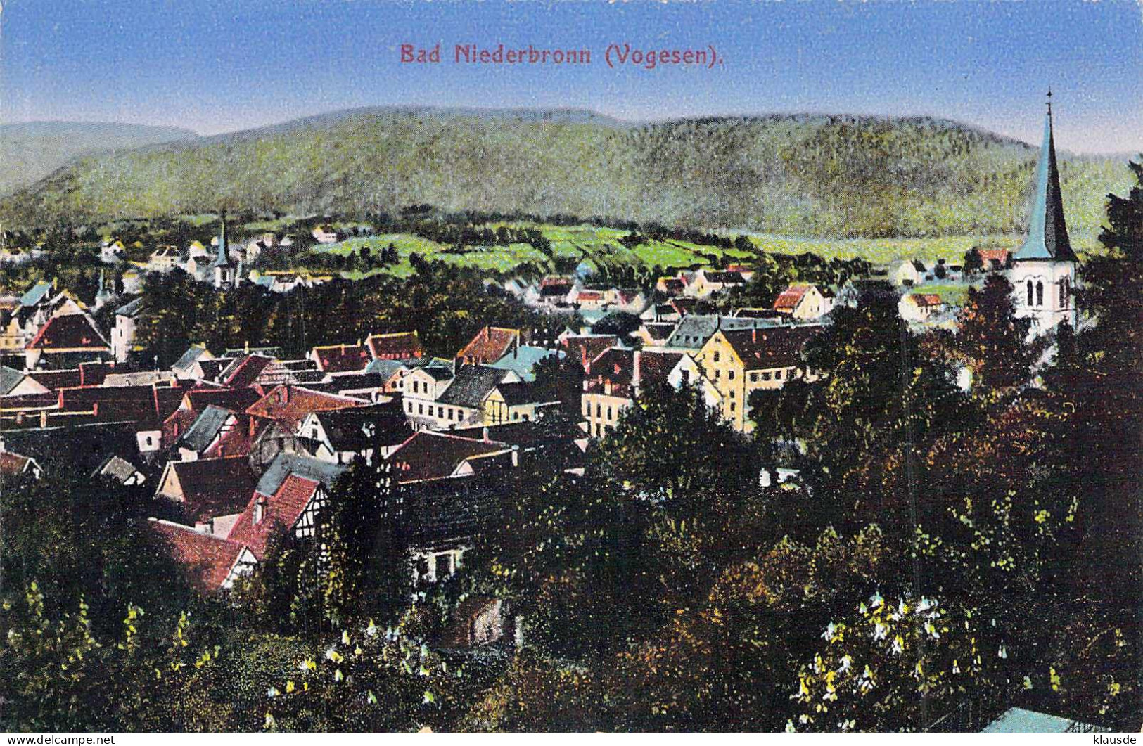 Bad Niederbronn - Panorama - Elsass