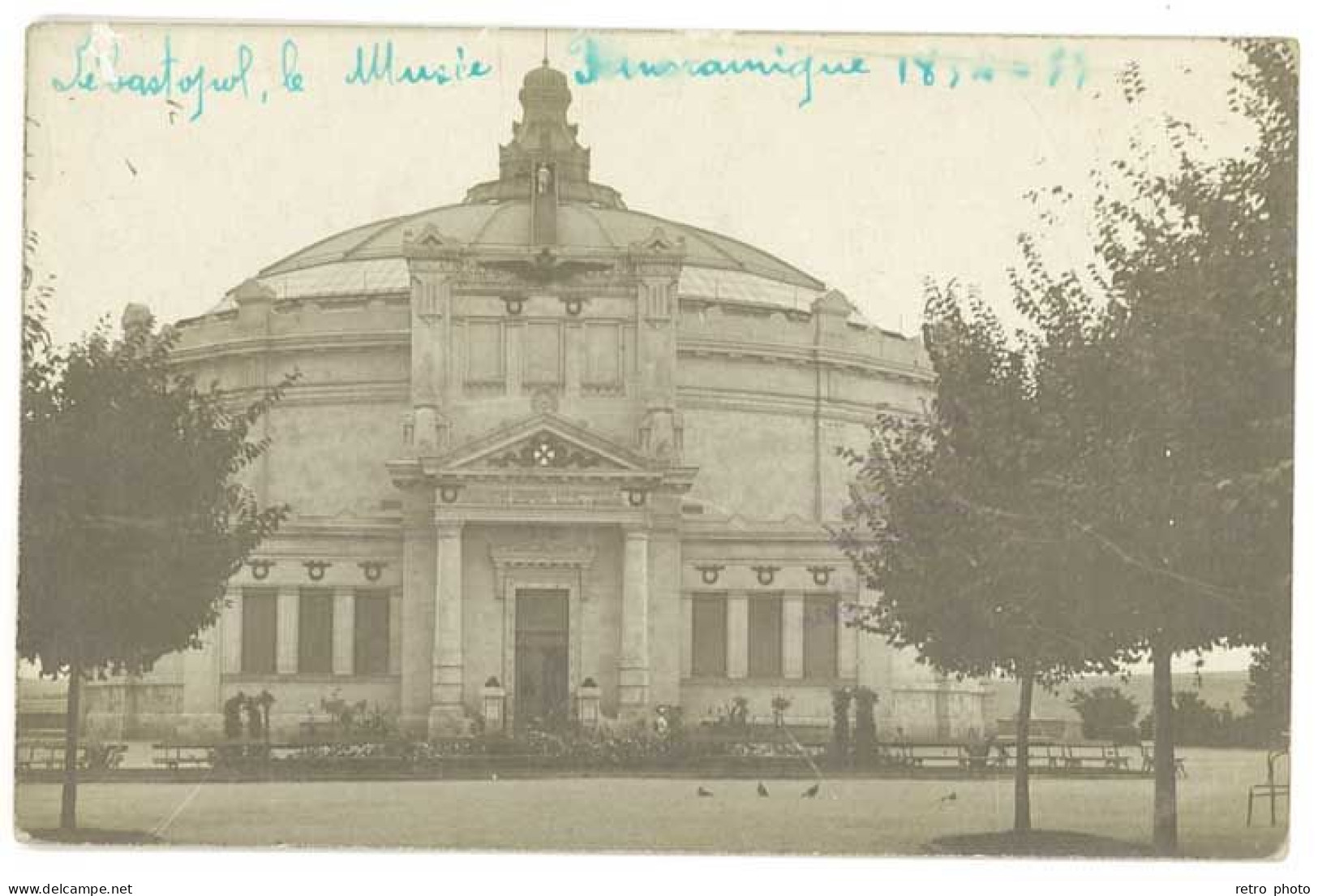 Cpa Carte-photo Ukraine - Sebastopol - Le Musée Panoramique - Ukraine