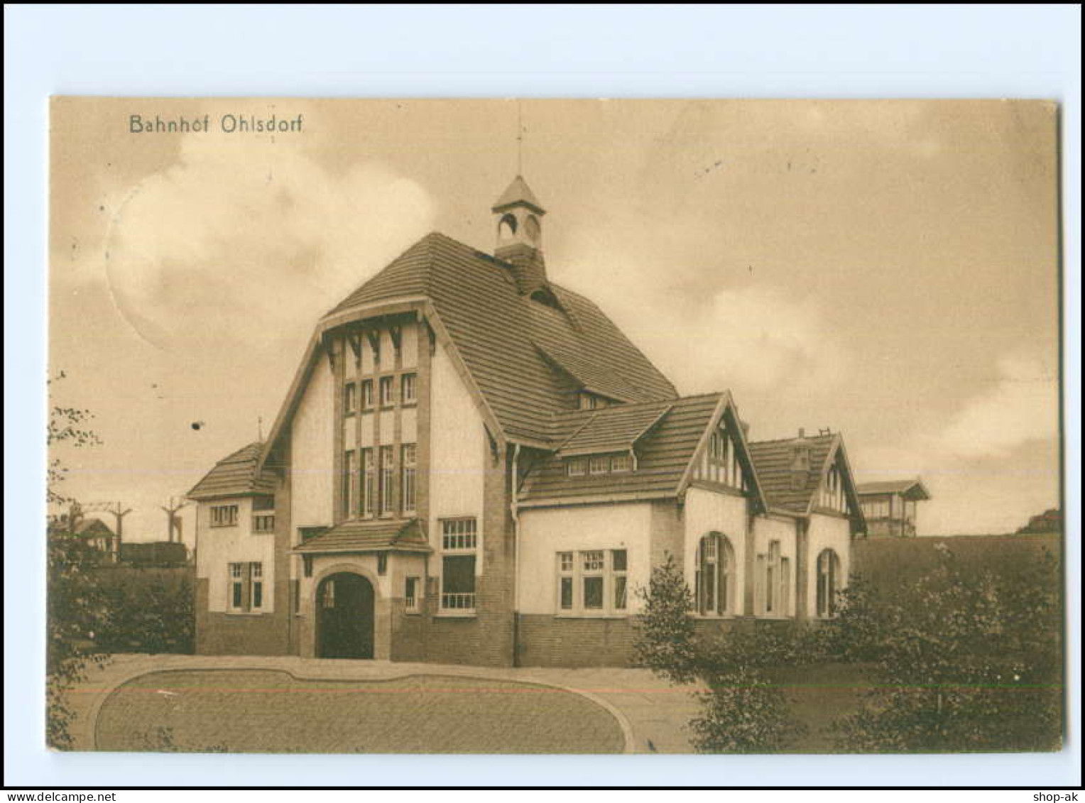 XX11248/ Hamburg Bahnhof Ohlsdorf 1907 AK - Nord