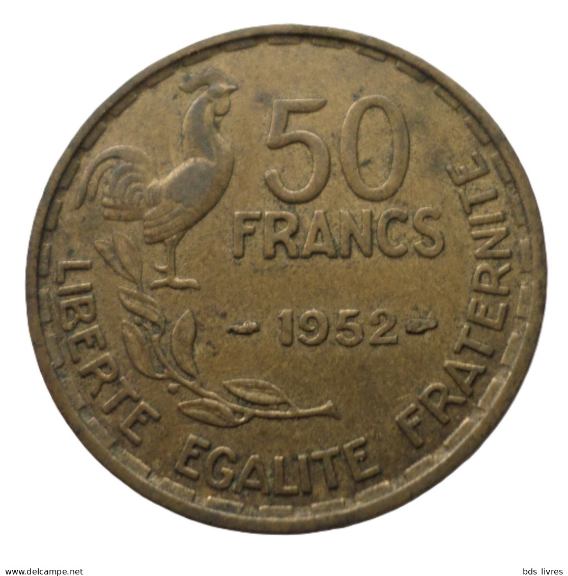FRANCE.... 50 Francs Guiraud 1952 - Pièce Non Nettoyée Et Patinée (voir Images) - 50 Francs