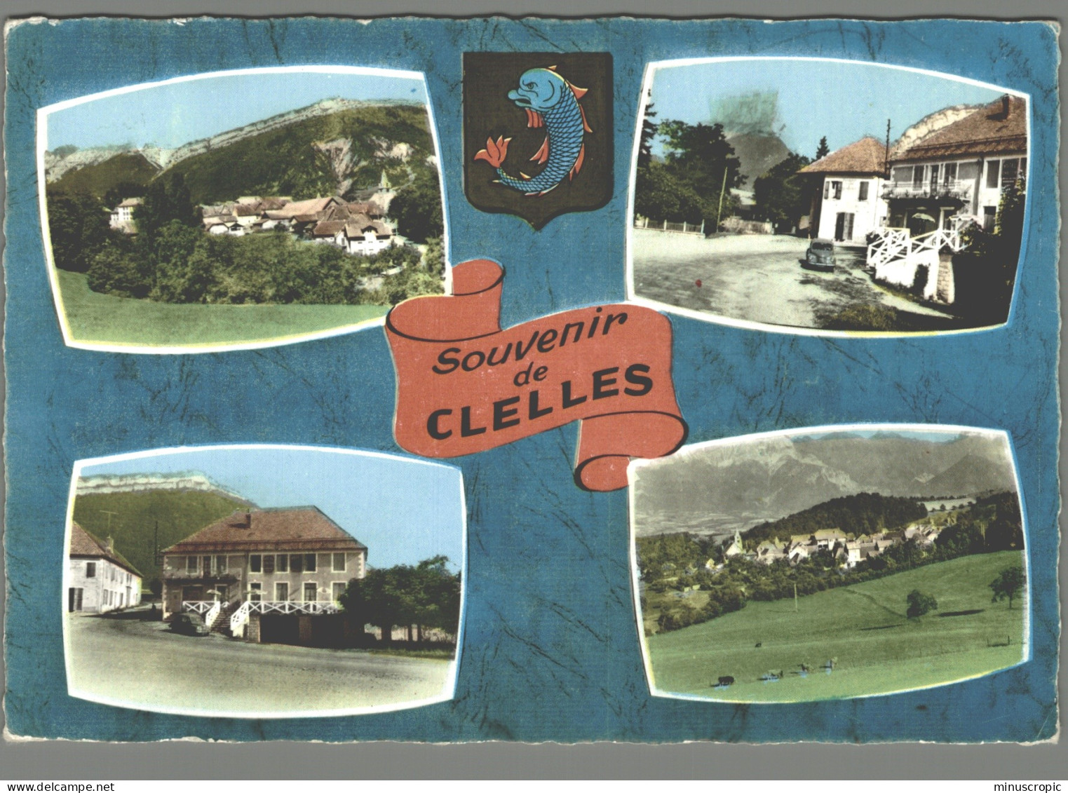 CPM 38 - Clelles - Souvenir - Clelles