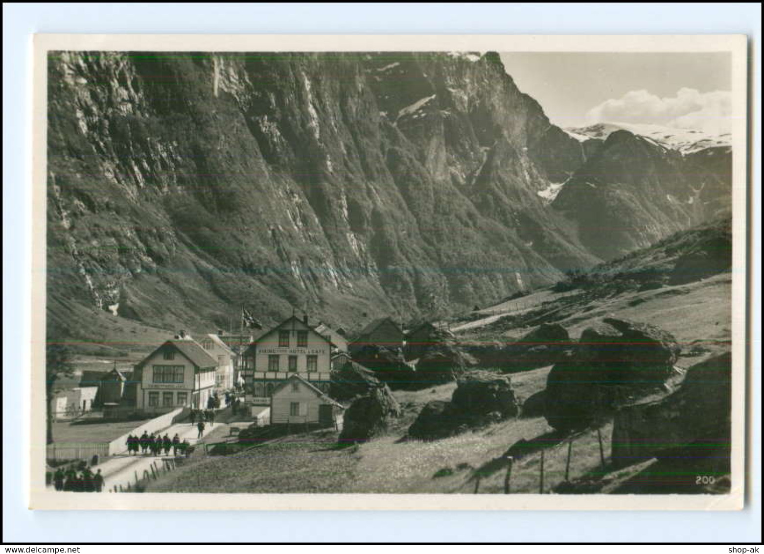 Y16618/ Gudvangen Norwegen Foto AK Ca.1930 - Norvège