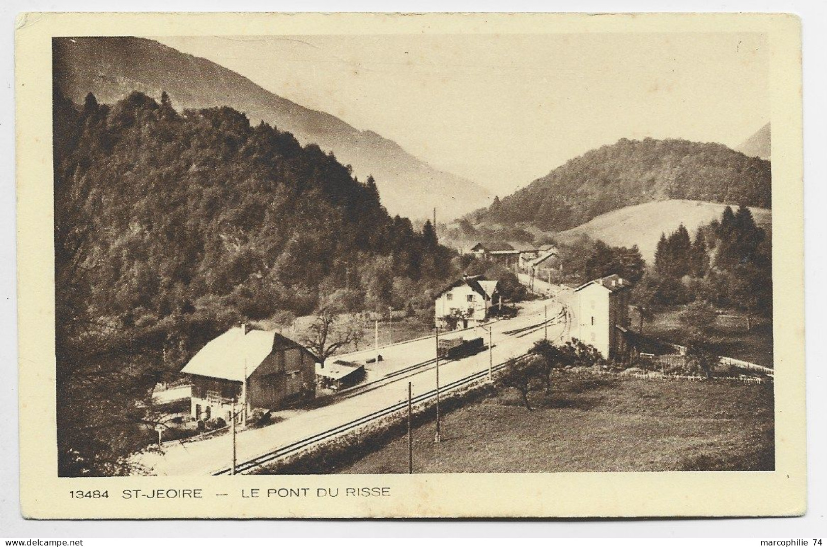 SAINT JEOIRE LE PONT DU RISSE + TRAIN CEN - Saint-Jeoire