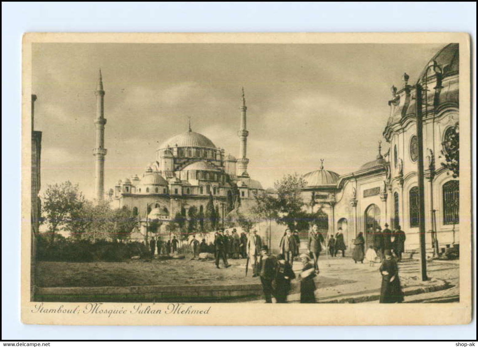 XX005277/ Stamboul  Mosquee Sultan Mehmed Moschee Türkei AK 1929  - Turquie