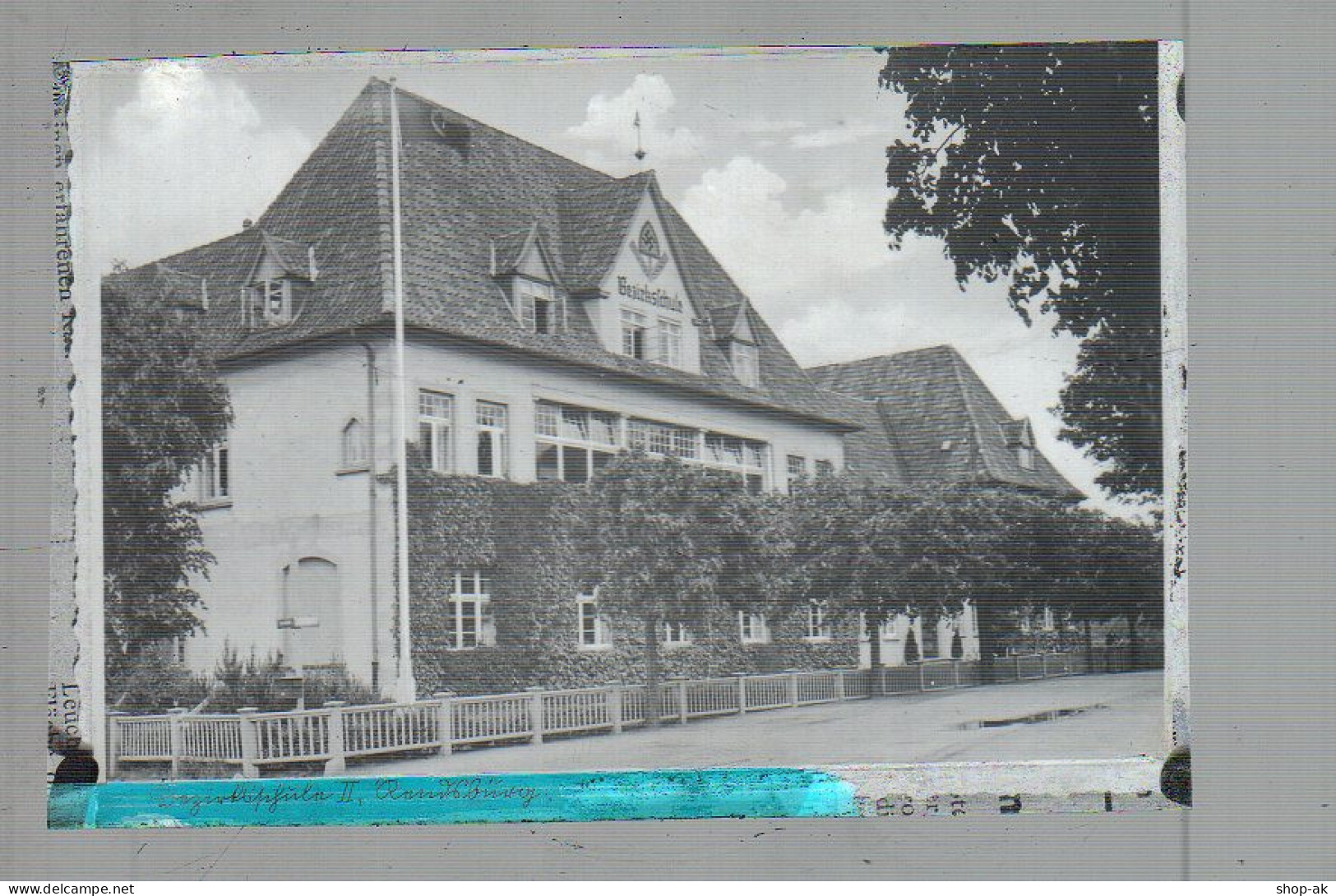 Neg4999/ Rendsburg Bezirksschule Altes  Negativ 40er Jahre - Rendsburg