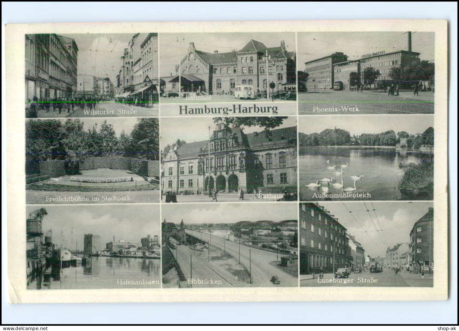 U7670/ Hamburg Harburg AK 1953 - Harburg