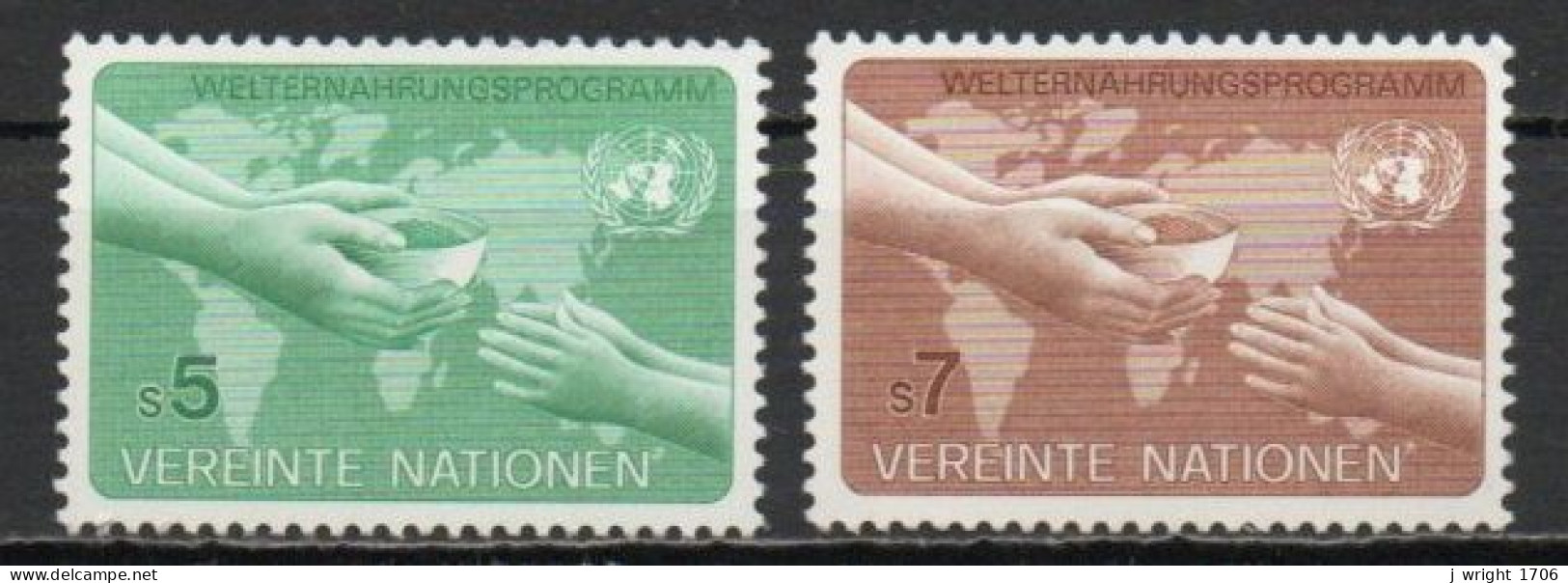 UN/Vienna, 1983, World Food Programme, Set, MNH - Unused Stamps
