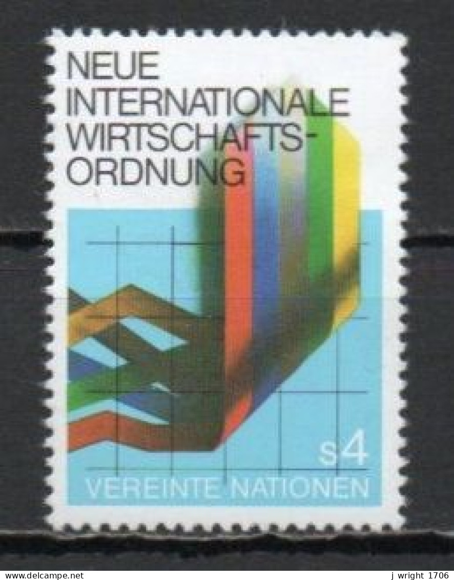 UN/Vienna, 1980, New International Economic Order, 4S, MNH - Ungebraucht