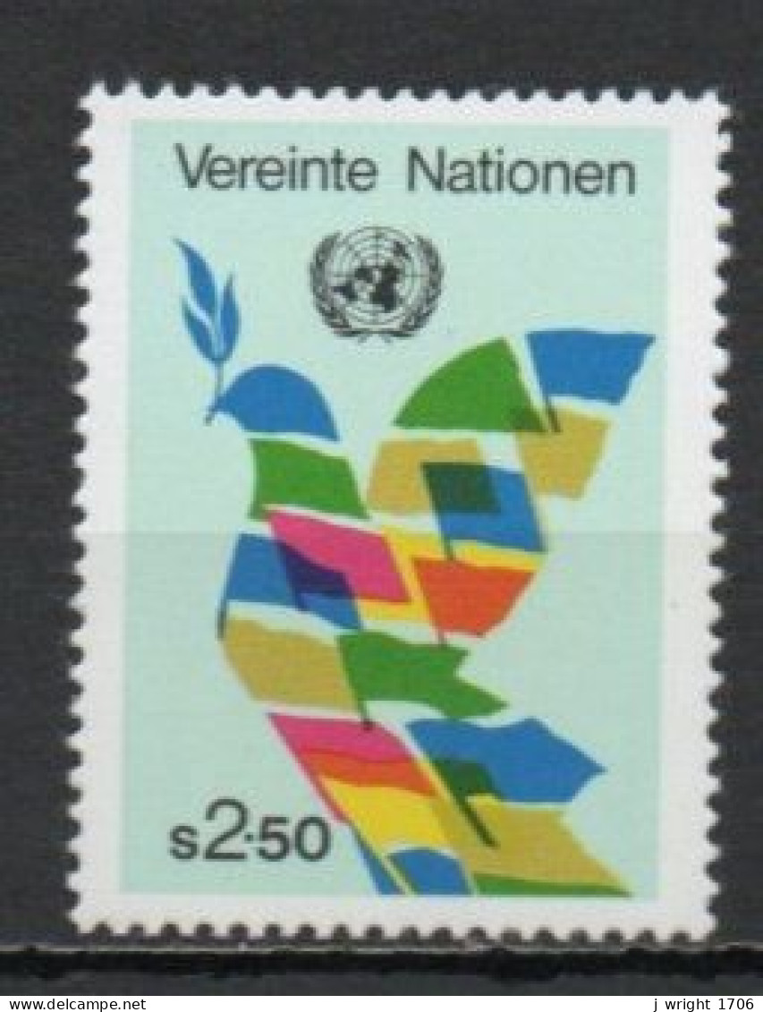 UN/Vienna, 1980, Bird Of Peace, 2.50S, MNH - Unused Stamps