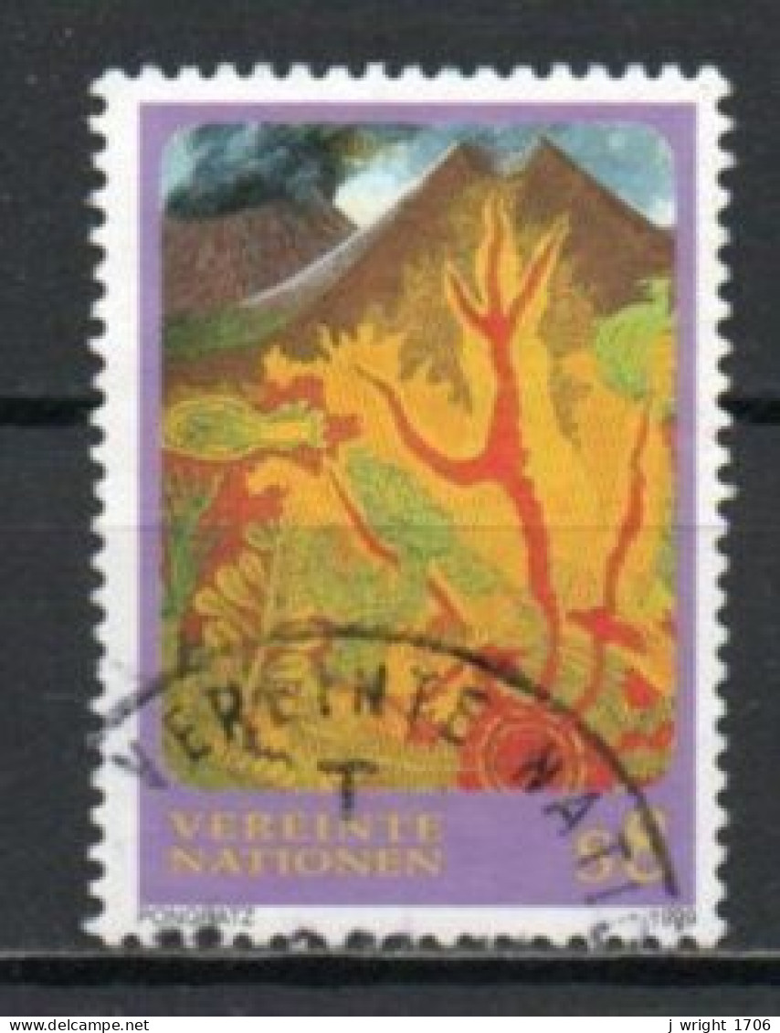 UN/Vienna, 1999, Vocanic Landscape, 8S, USED - Usati