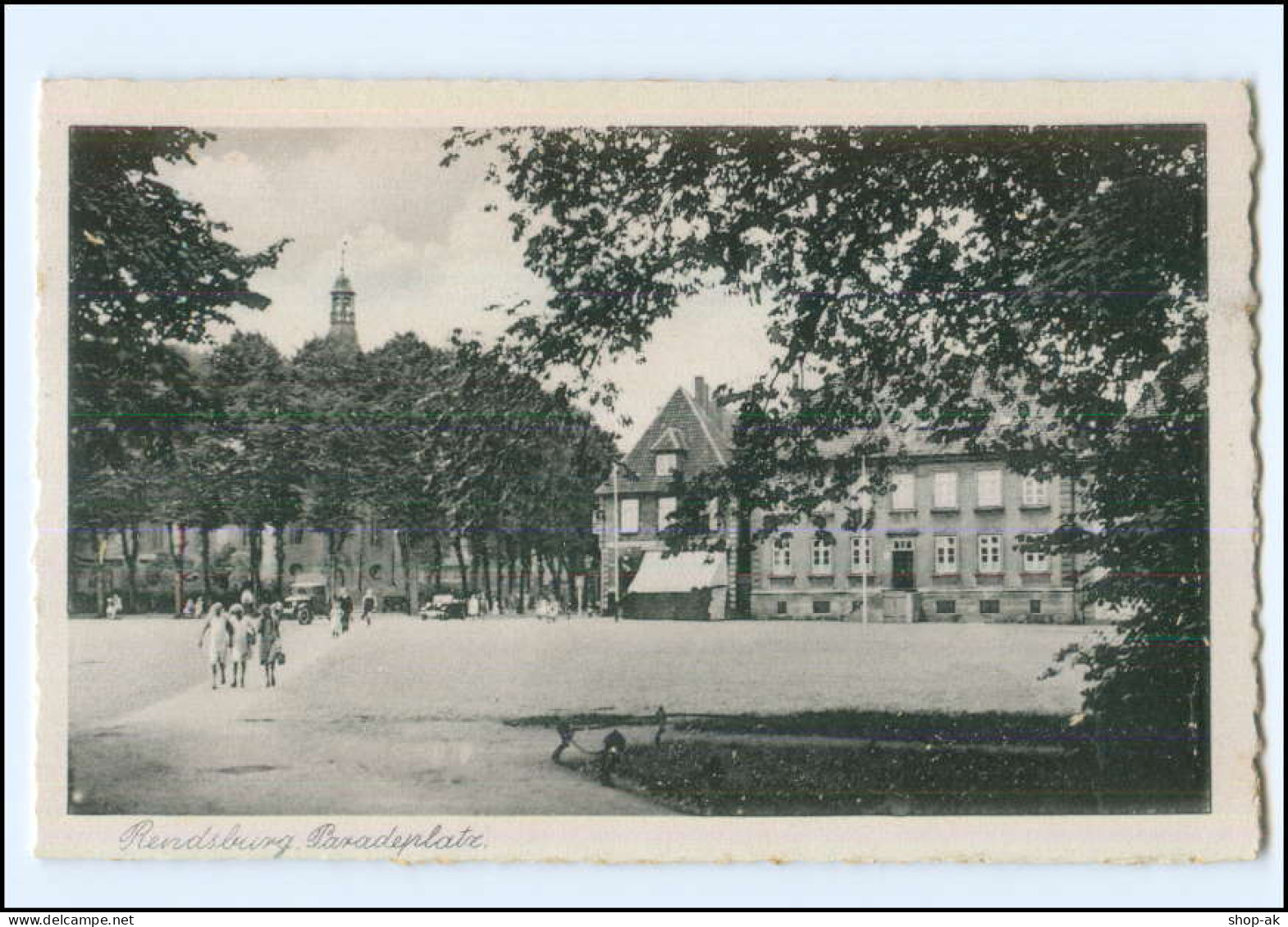 U7559/ Rendsburg Paradeplatz  AK Ca.1940 - Rendsburg