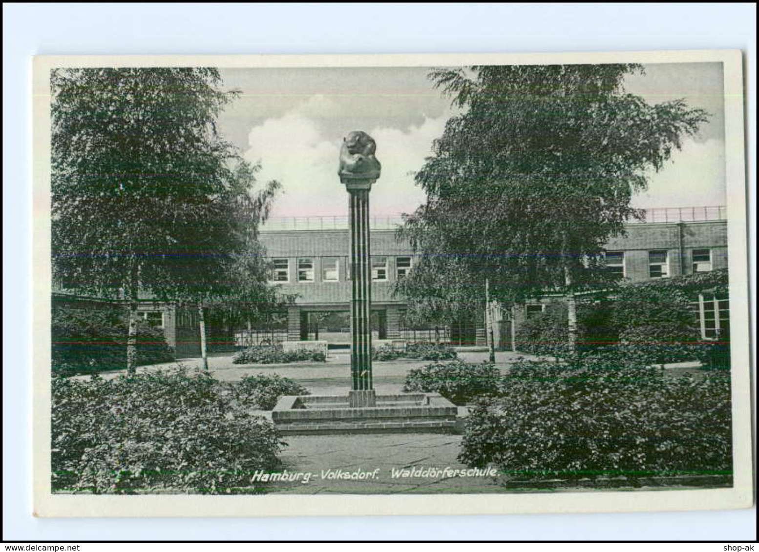 U7397/ Hamburg Volksdorf Walddörferschule. AK Ca.1940  - Wandsbek