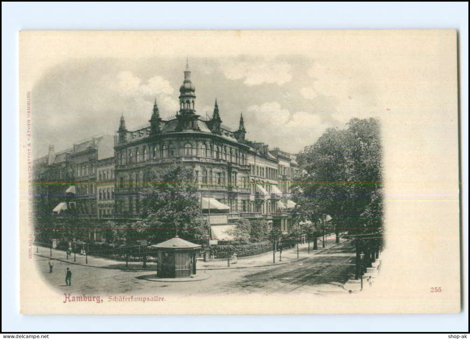 XX004703/ Hamburg Eimsbüttel Schäferkampsallee Ak 1898 - Eimsbuettel