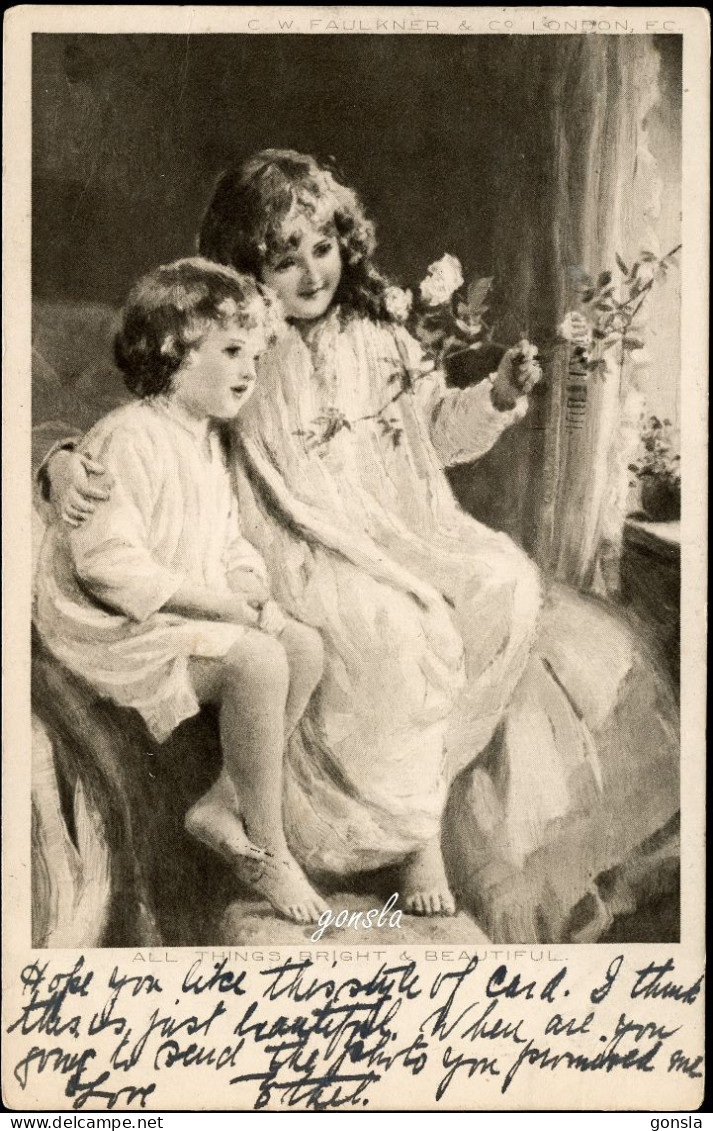 ENFANTS 1905 "ALL THINGS BRIGHT & BEAUTIFUL" - Scenes & Landscapes