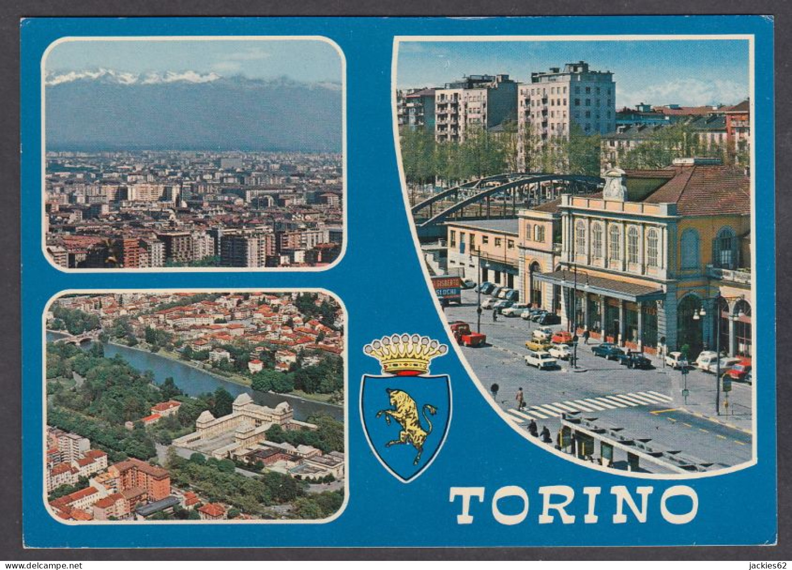 124793/ TORINO - Tarjetas Panorámicas