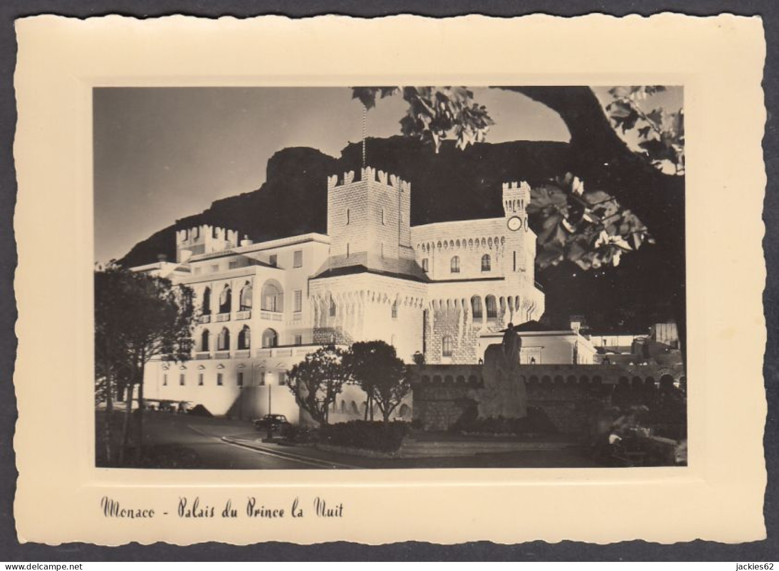 128536/ MONACO, Le Palais Du Prince La Nuit - Prinselijk Paleis