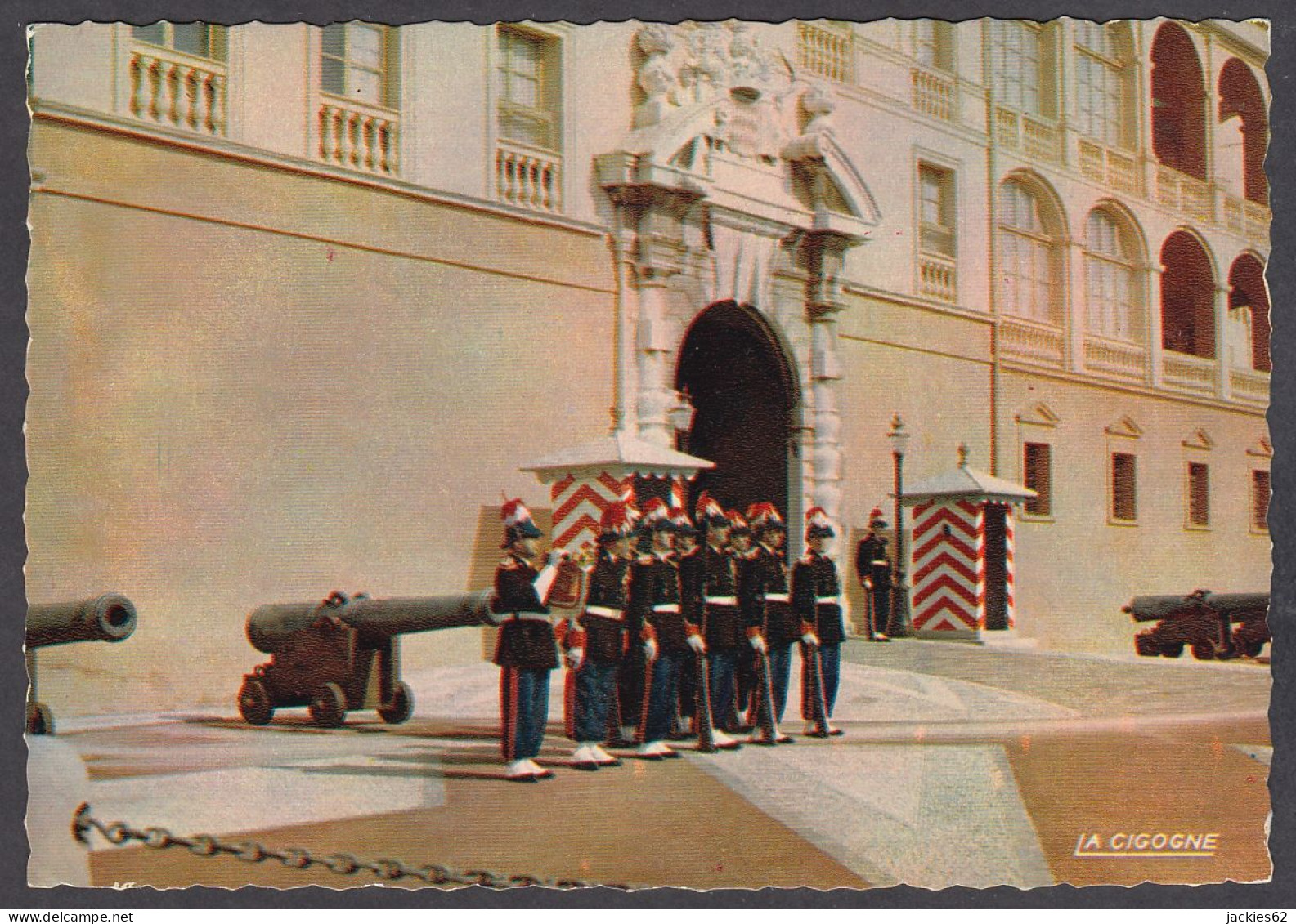 112779/ MONACO, Le Palais, La Garde Princière Devant Le Palais - Palais Princier