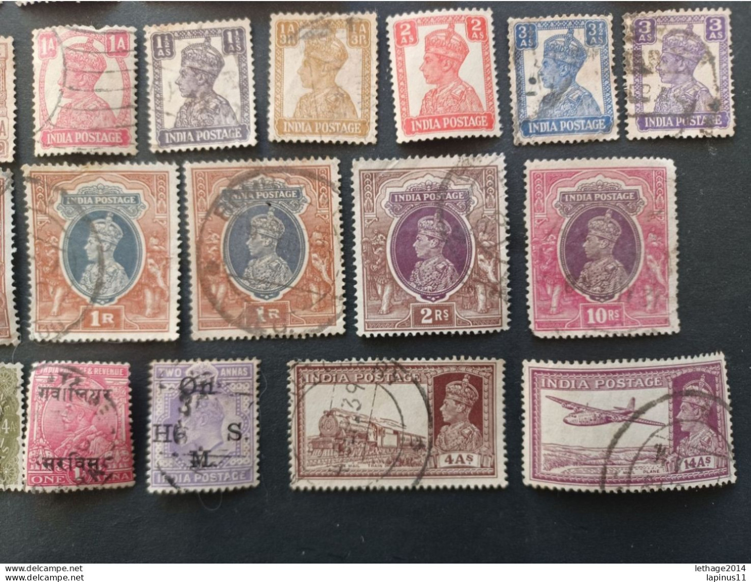 INDIA STOCK LOT MIX OLD KING EDWARD KING GEORGE 5 SCANNERS - 1902-11  Edward VII