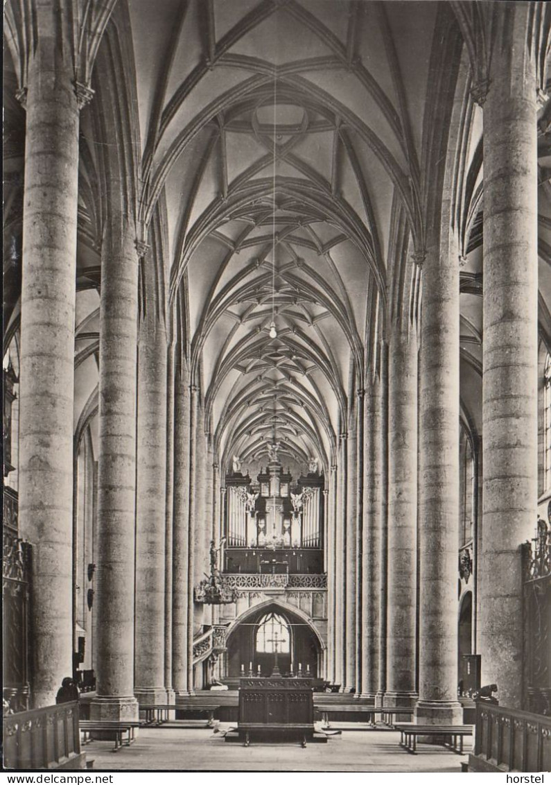 D-86720 Nördlingen - St. Georgskirche - Mittelschiff Nach Westen - Church - Noerdlingen