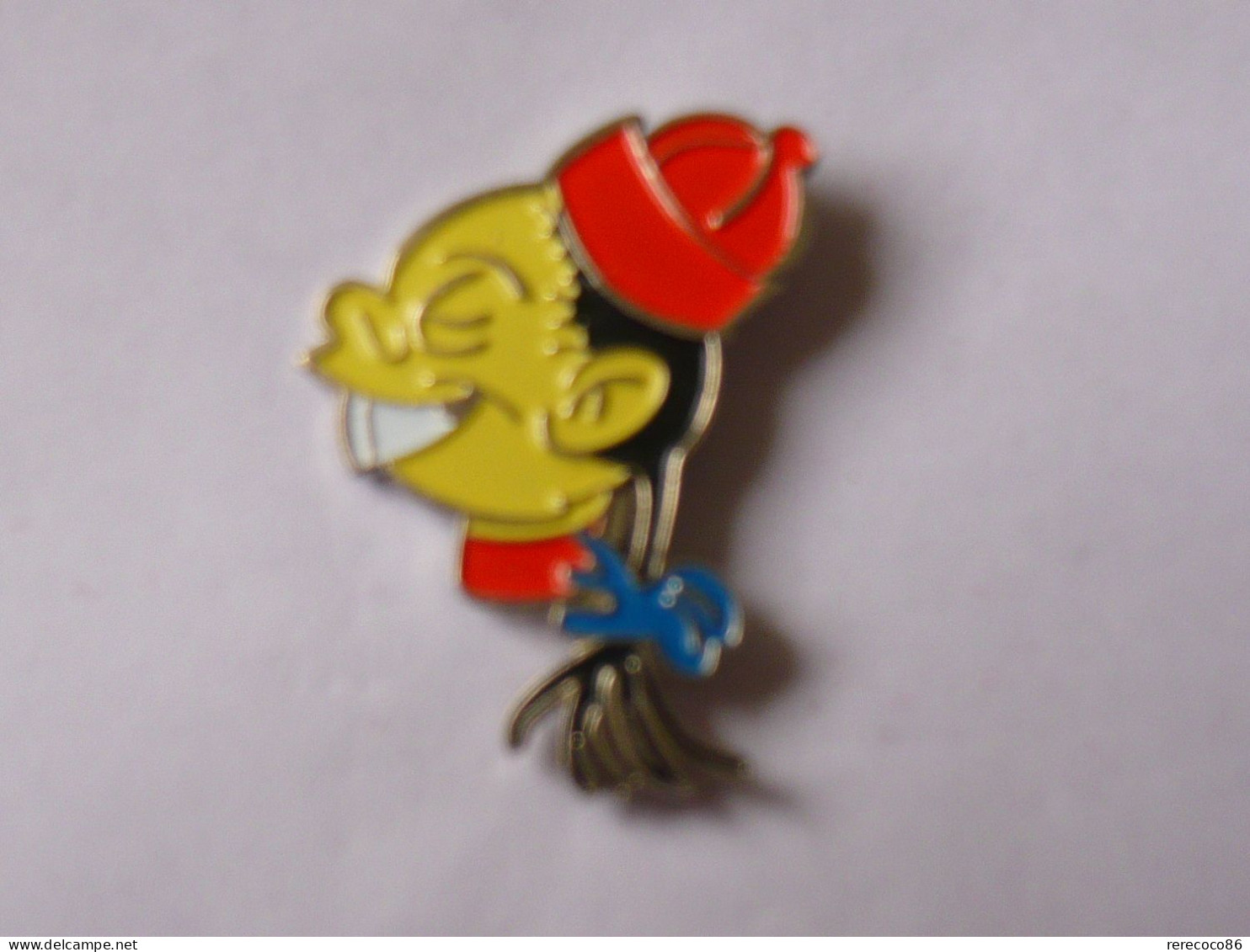 Pins BD LUCKY LUKE MING LEE FOO BLANCHISSEUR - BD