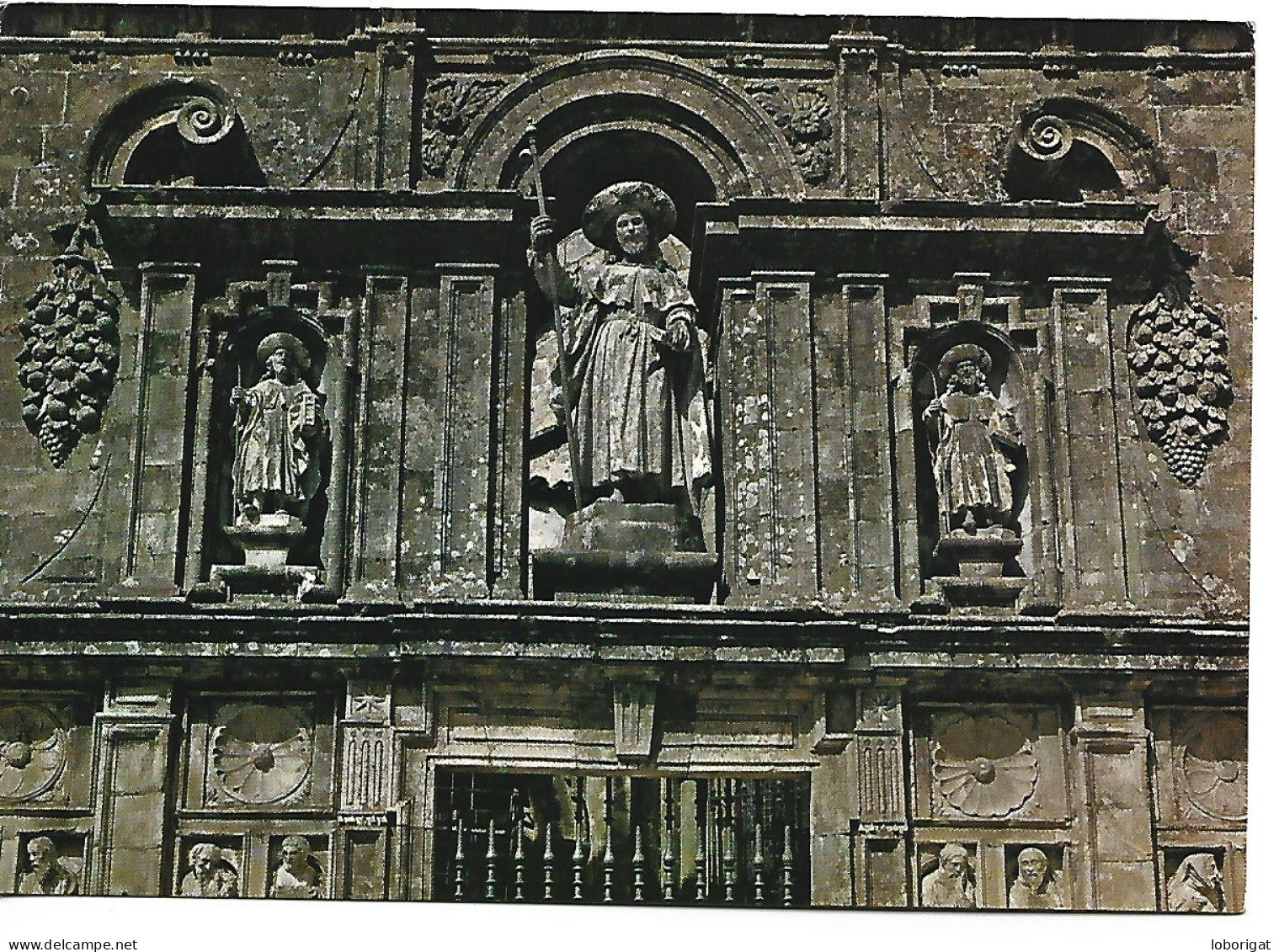 PARTE ALTA DE LA PUERTA SANTA, EL APOSTOL SANTIAGO.- CATEDRAL.- SANTIAGO DE COMPOSTELA / GALICIA.- ( ESPAÑA ) - Chiese E Cattedrali