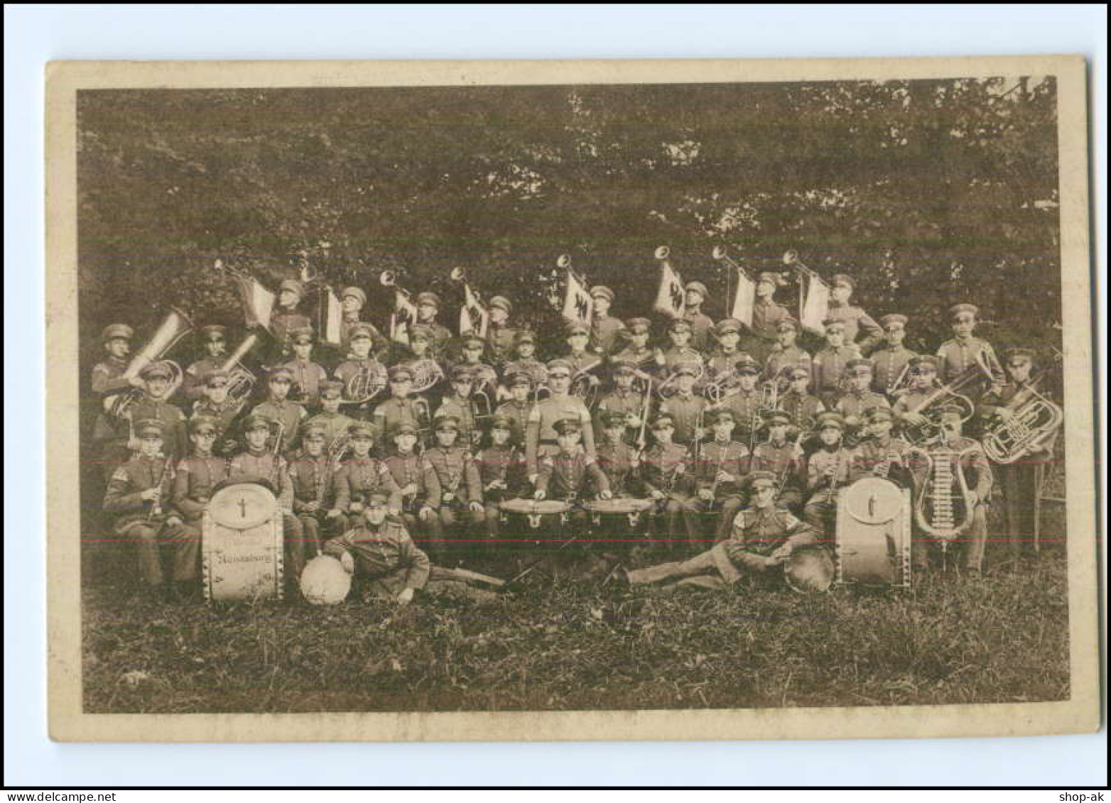 U5236/ Rendsburg Privat-Militärmusik-Vorschule H. Kruse AK Ca.1925 - Rendsburg