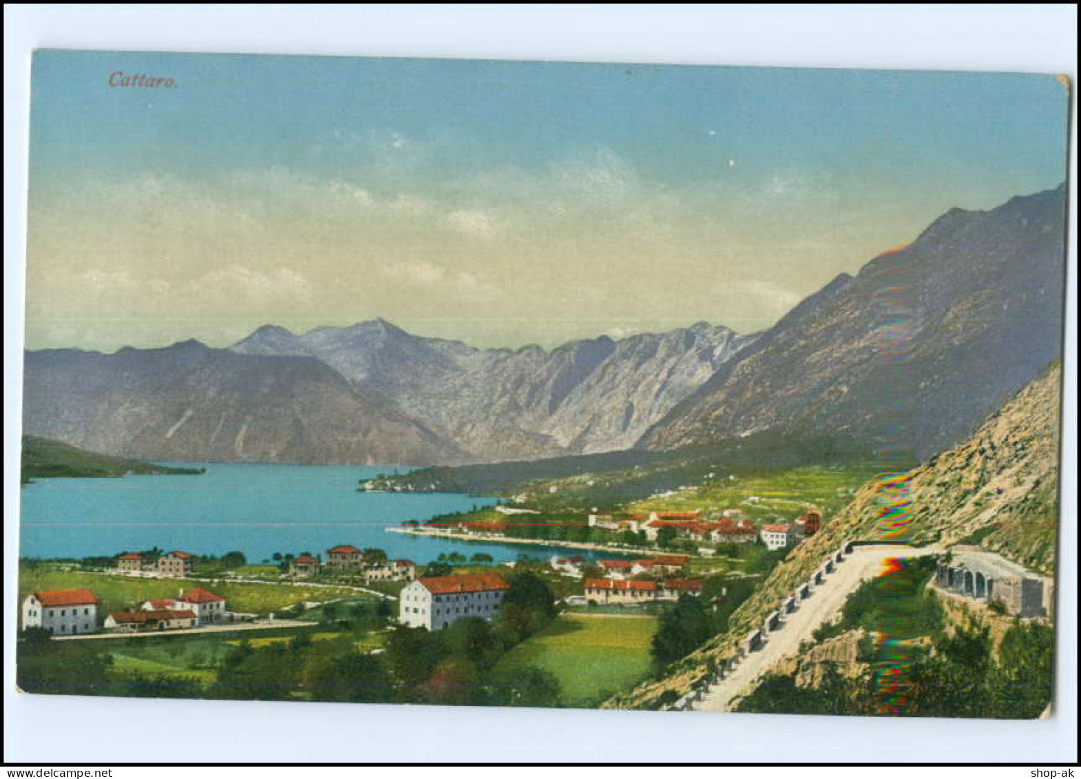 Y11501/ Cattaro Kotor Montenegro  Photochromiekarte Nr. 8424  AK Ca.1920 - Montenegro