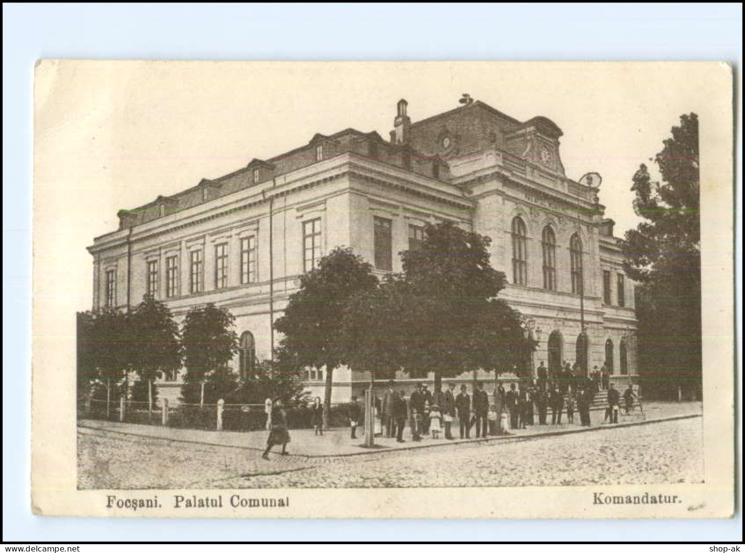 Y11488/ Focsani  Kommandatur   Rumänien AK 1917 - Romania