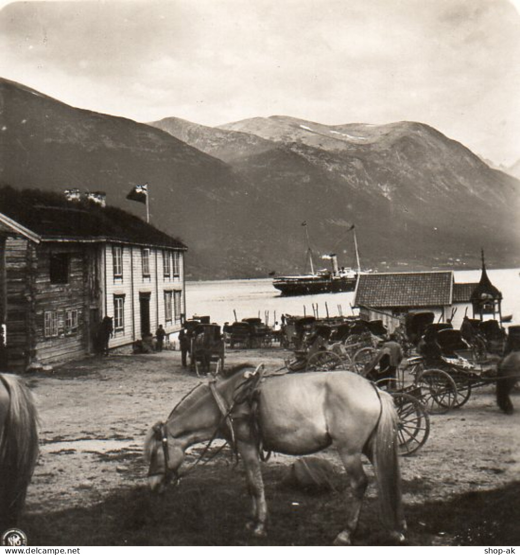 AK-0702/ Aandalsnaes  Romsdalfjord Norwegen  NPG Stereofoto Ca.1905  - Sin Clasificación