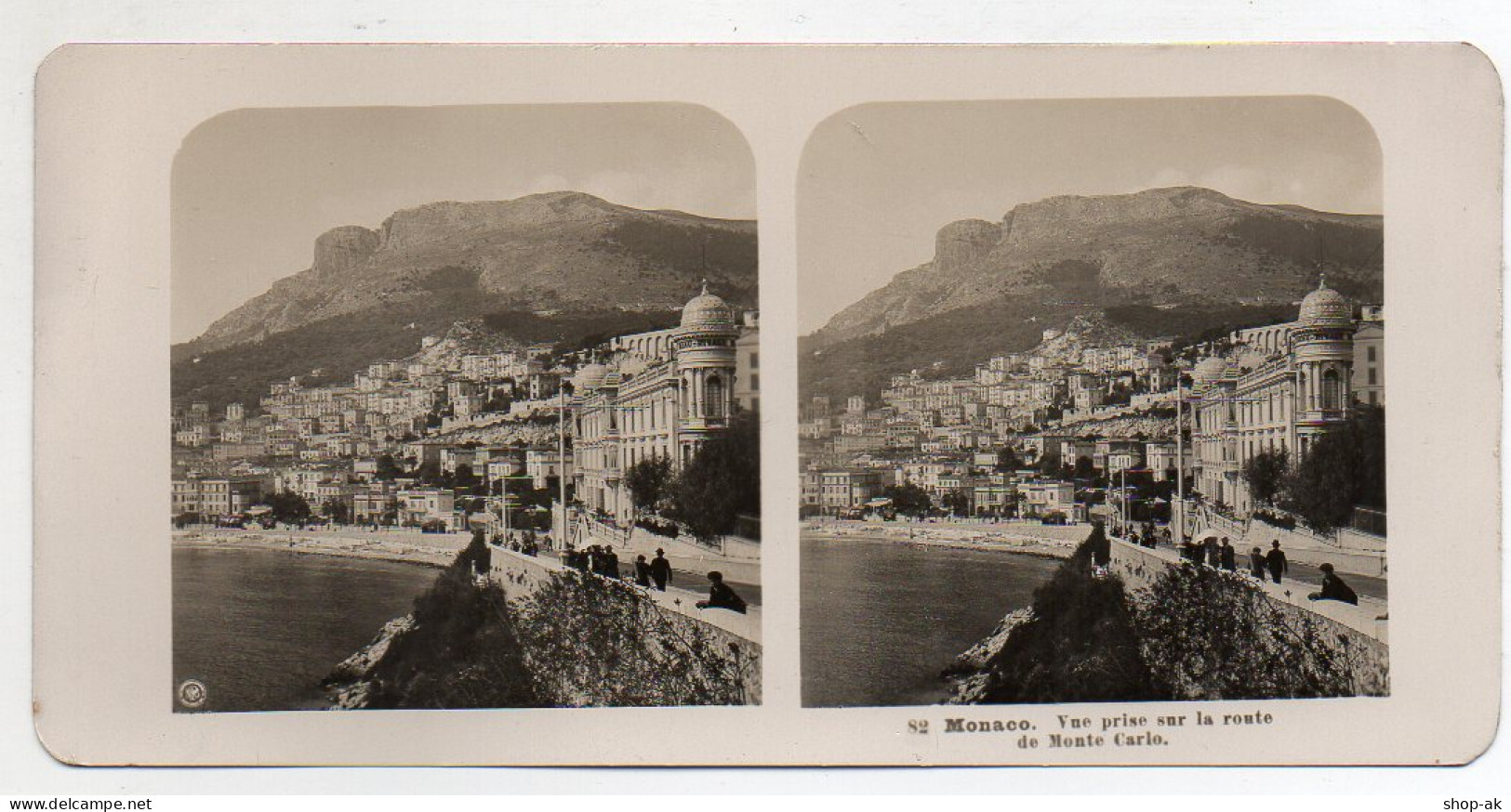 AK-0690/ Monaco Monte Carlo NPG Stereofoto Ca.1905  - Non Classés