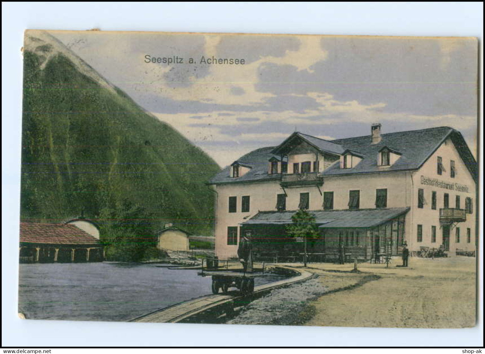 Y11142/ Hotel Seespitz A. Achensee AK 1911  Lore  - Sonstige & Ohne Zuordnung