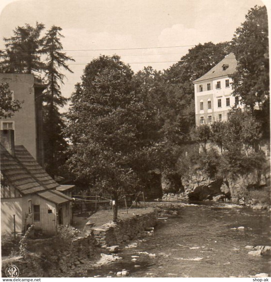 AK-0509/ Bad Landeck  Bieletal Schlesien NPG Stereofoto Ca.1905  - Ohne Zuordnung