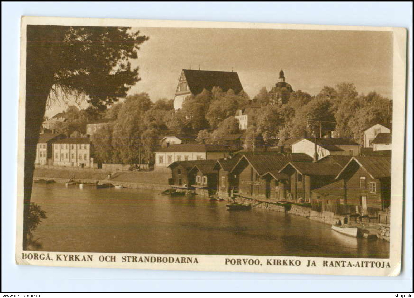 U4519/ Borga Porvoo  Finnland Ak 1934 - Finlande