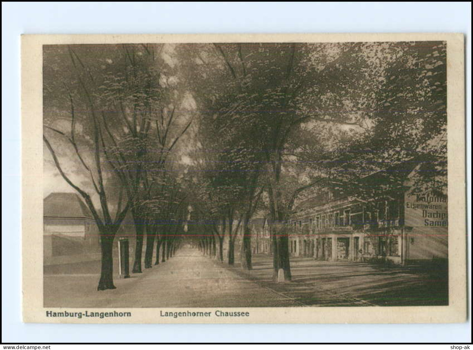 XX003746/ Hamburg Langenhorn Langenhorner Chaussee AK 1928 - Noord