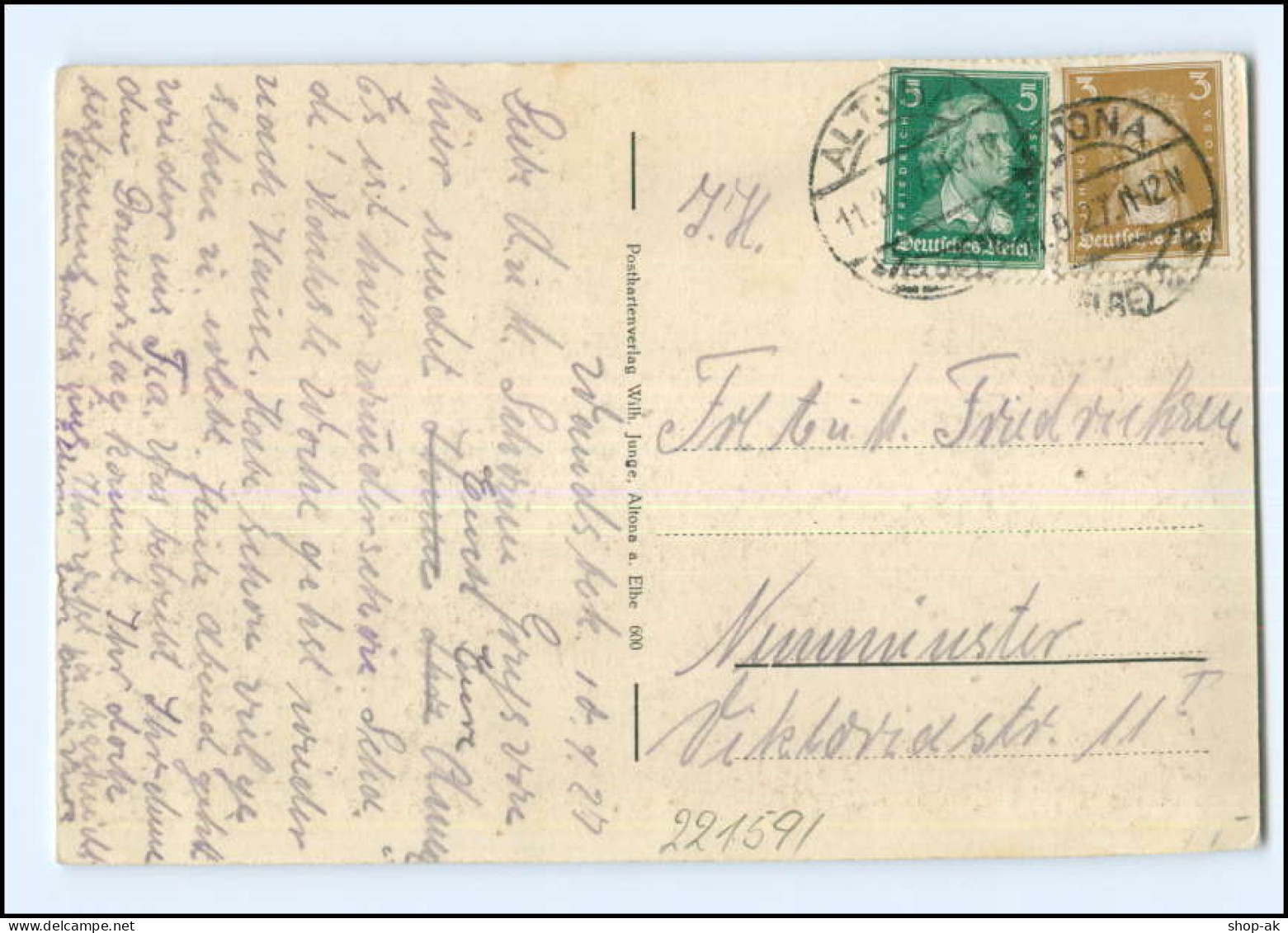 XX003747/ Hamburg Wandsbek Mühlenteich AK 1927 - Wandsbek