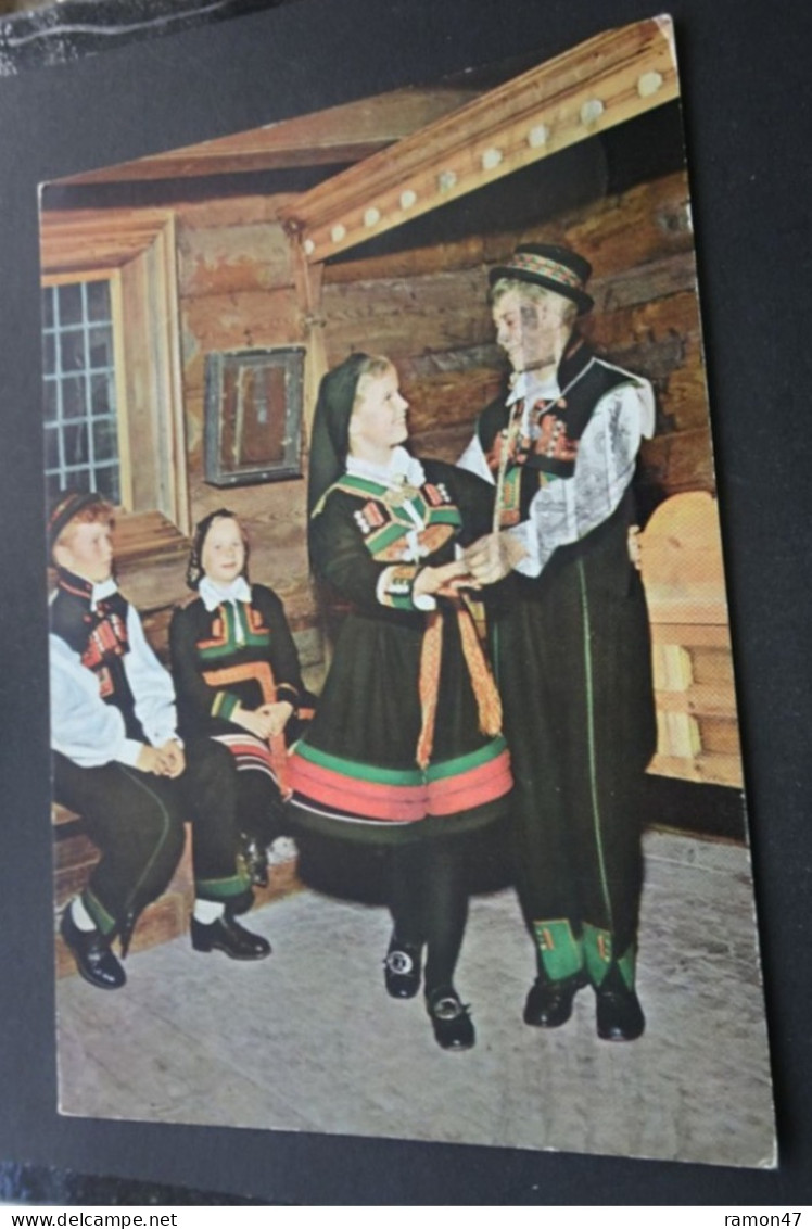 Norsk Folkemuseum, Oslo - Folkedans I Stue Fra Kjelleberg, Valle I Setesdal - Europa