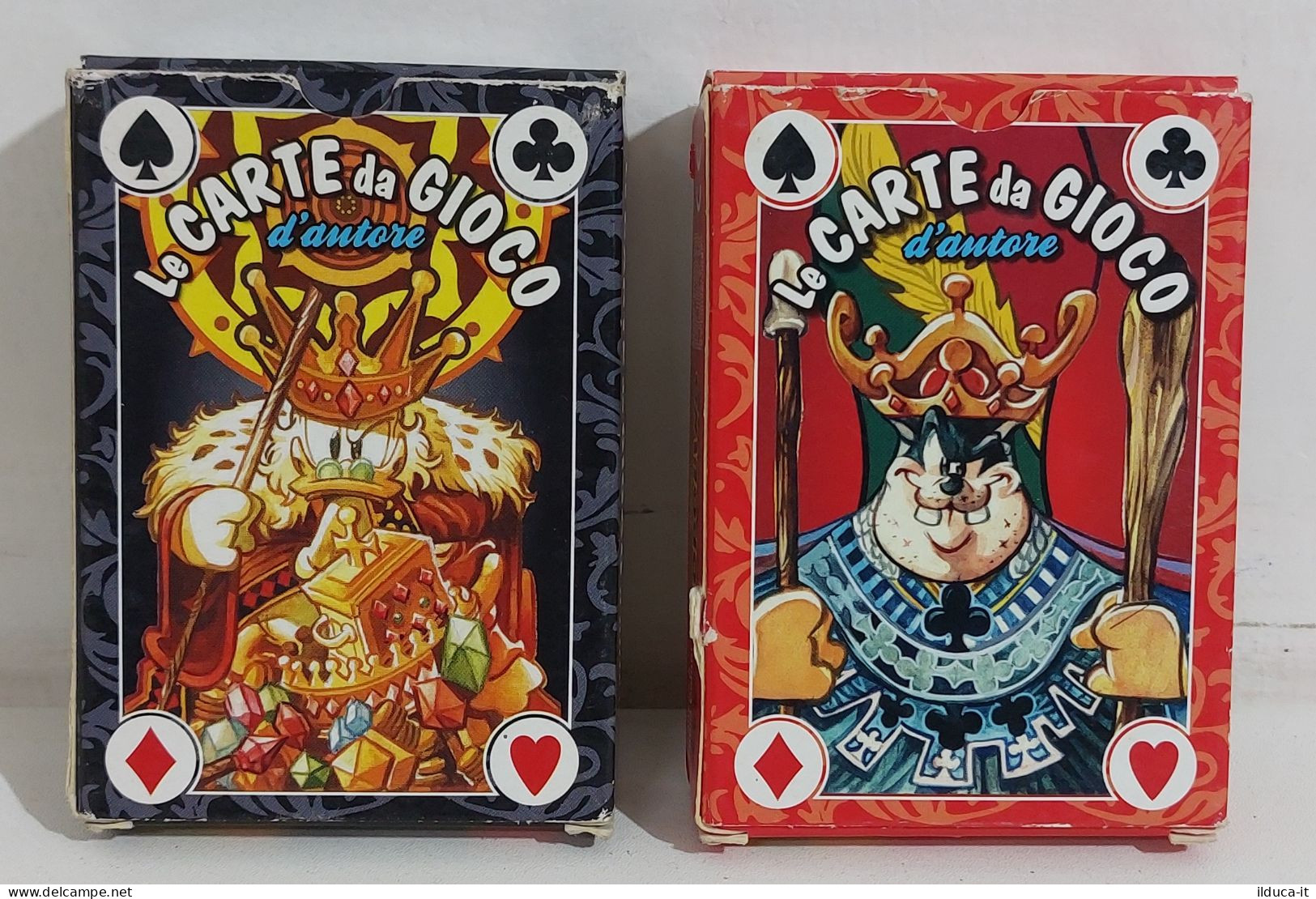 61488 Carte Disney - Le Carte Da Gioco D'autore 2 Mazzi - Fabio Celoni - Cartes à Jouer Classiques