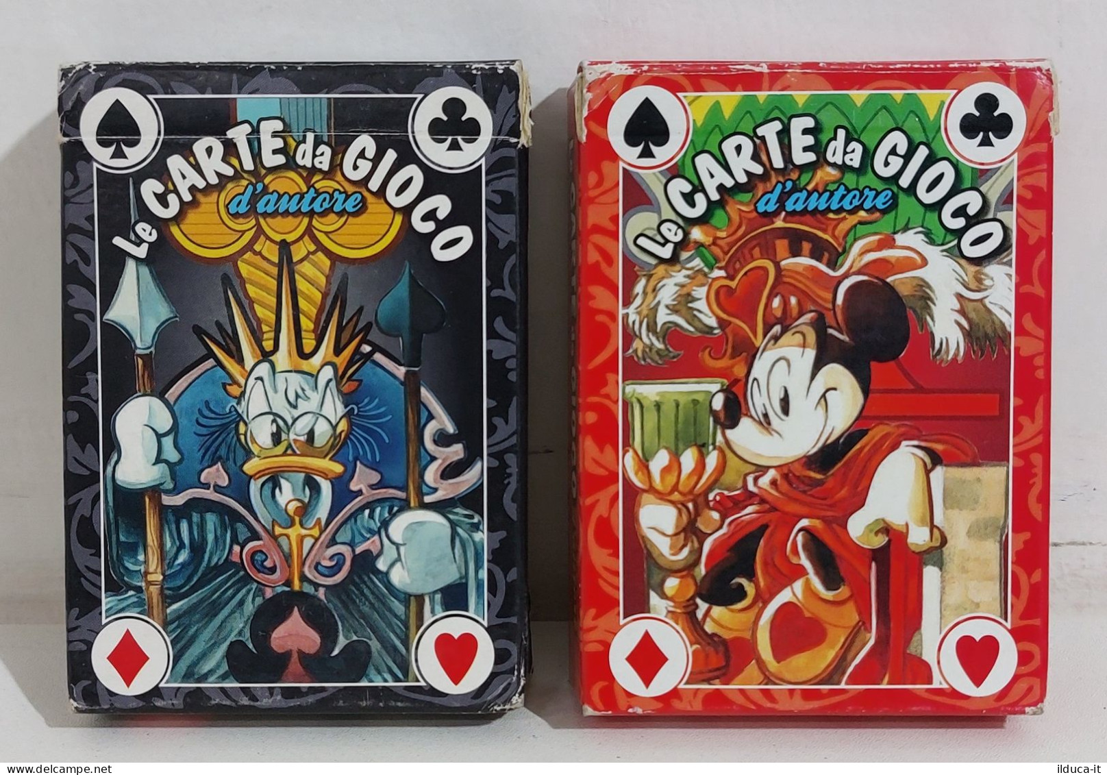 61488 Carte Disney - Le Carte Da Gioco D'autore 2 Mazzi - Fabio Celoni - Playing Cards (classic)
