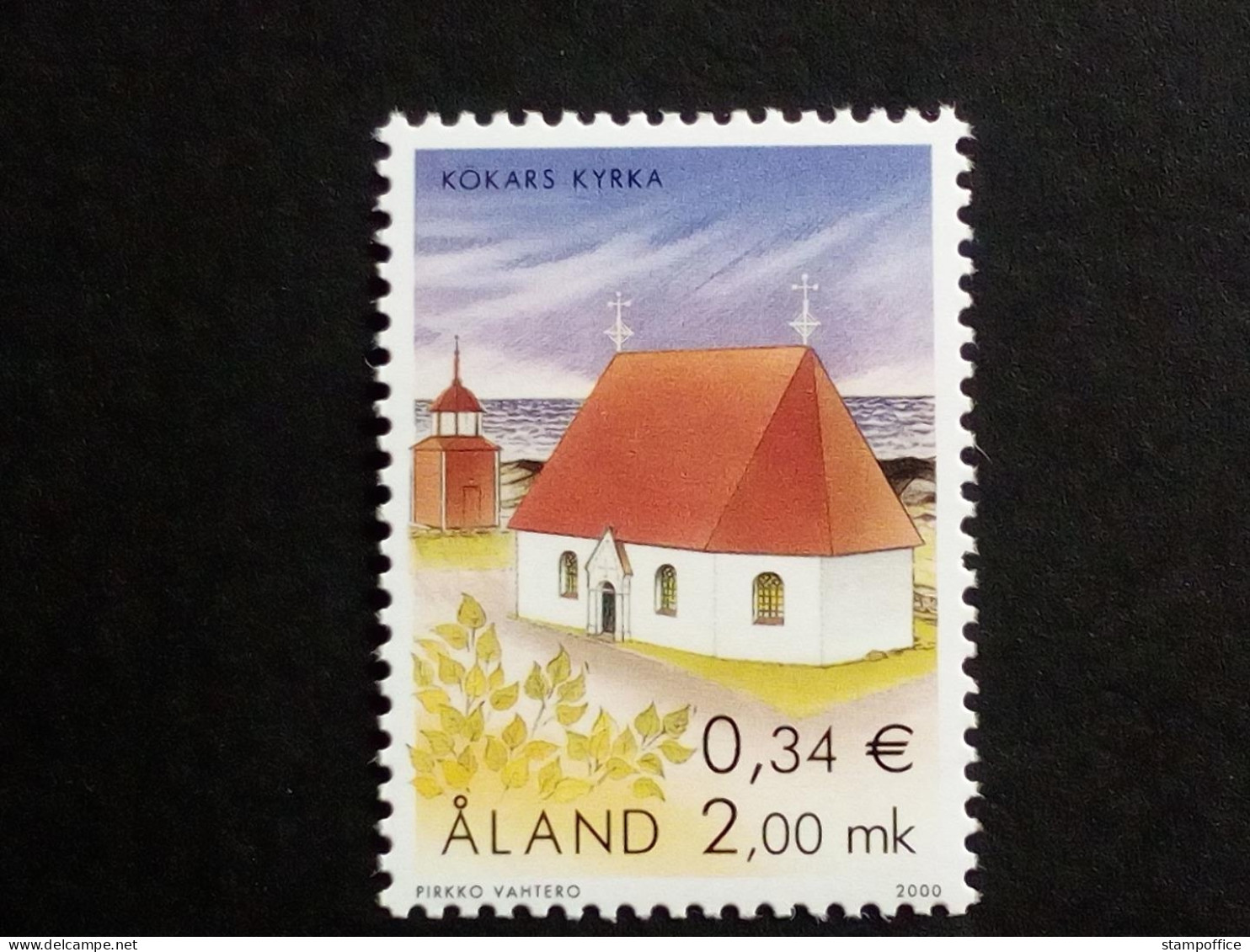 ALAND MI-NR. 182 POSTFRISCH(MINT) KIRCHE 2000 - Ålandinseln