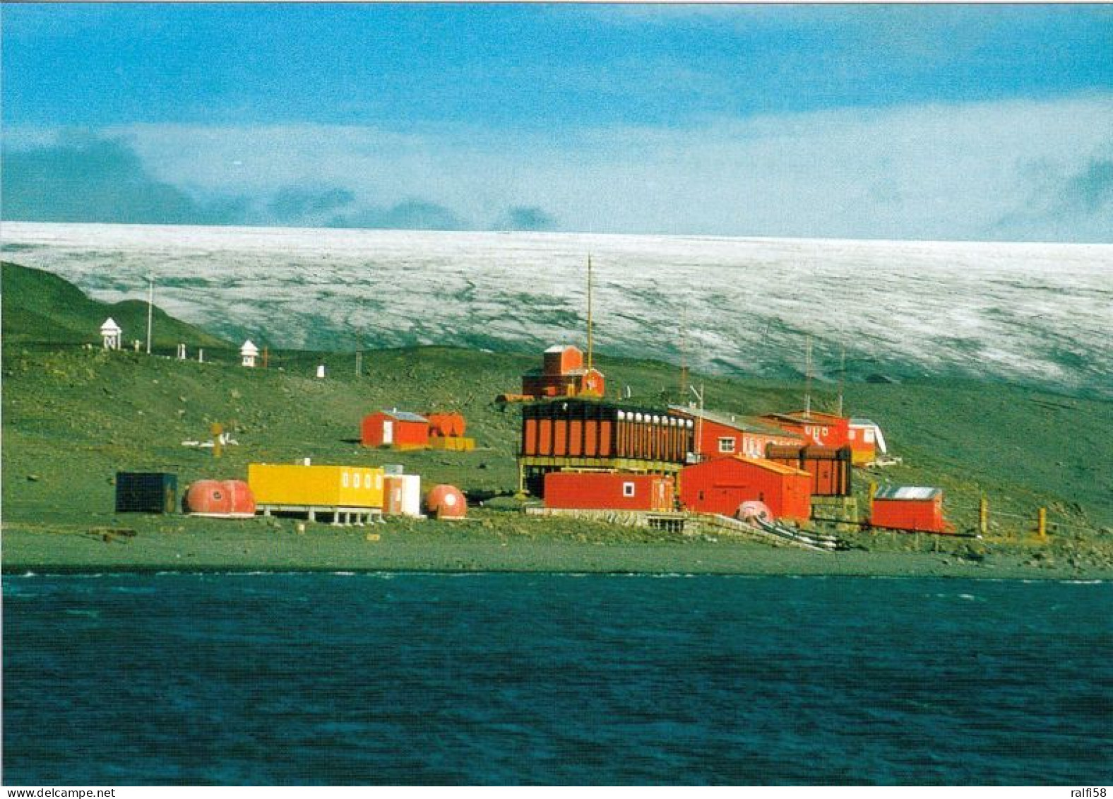 1 AK Antarctica * Base Jubany - Argentinische Forschungsstation Auf Der Insel King George - South Shetlands Islands * - Autres & Non Classés