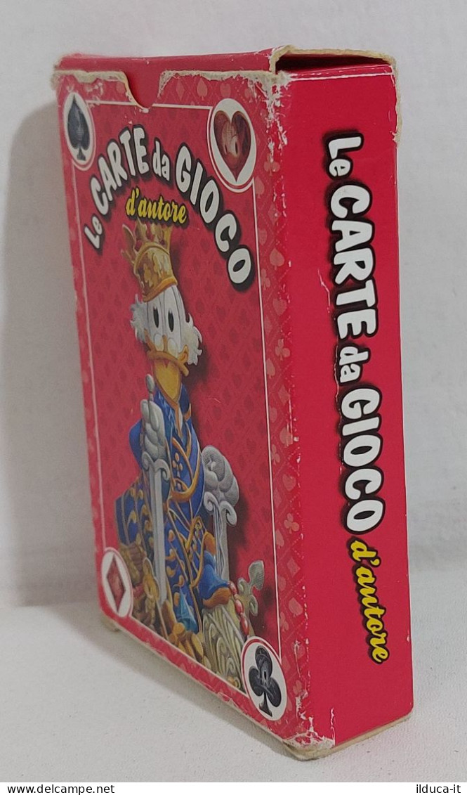 61489 Carte Disney - Le Carte Da Gioco D'autore 1 Mazzo Rosso - Paolo Mottura - Kartenspiele (traditionell)