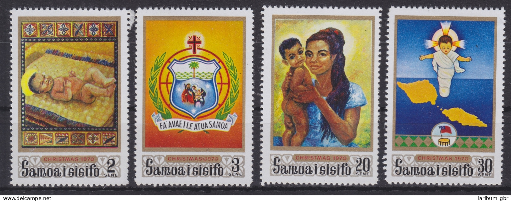 Samoa 226-229 Postfrisch Weihnachten Gemälde #GE292 - Samoa (Staat)