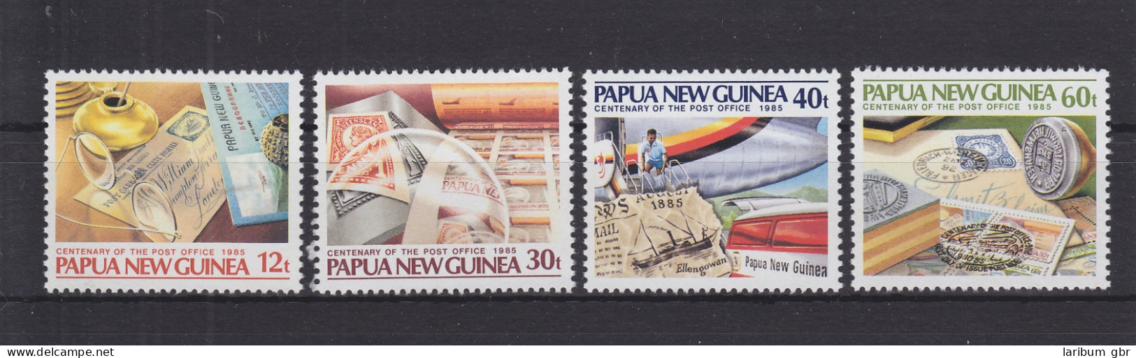 Papua-Neuguinea 504-507 Postfrisch 100 Jahre Postdienst, MNH #GE275 - Papua Nuova Guinea