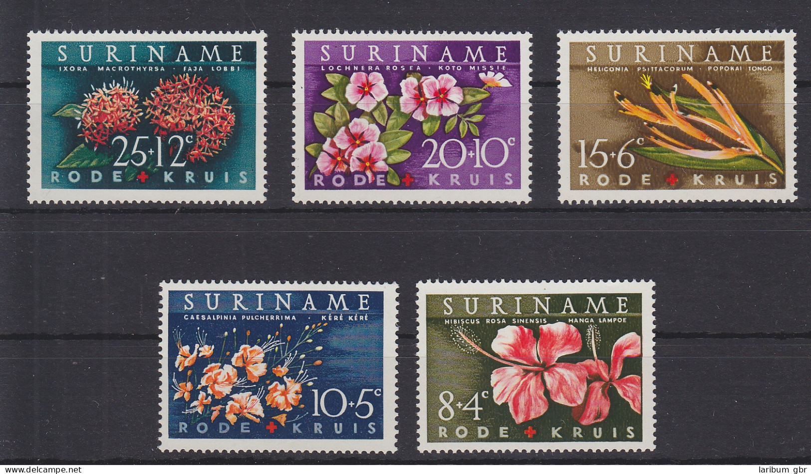 Suriname 416-420 Postfrisch Natur Blumen #GE374 - Surinam