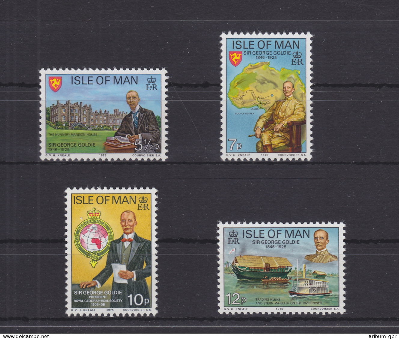 GB Isle Of Man 64-67 Postfrisch 50. Todestag George Taubman Goldie #GE313 - Other & Unclassified