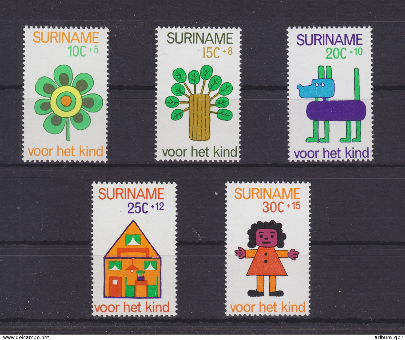 Suriname 658-662 Postfrisch Kinderspiele #GE382 - Suriname