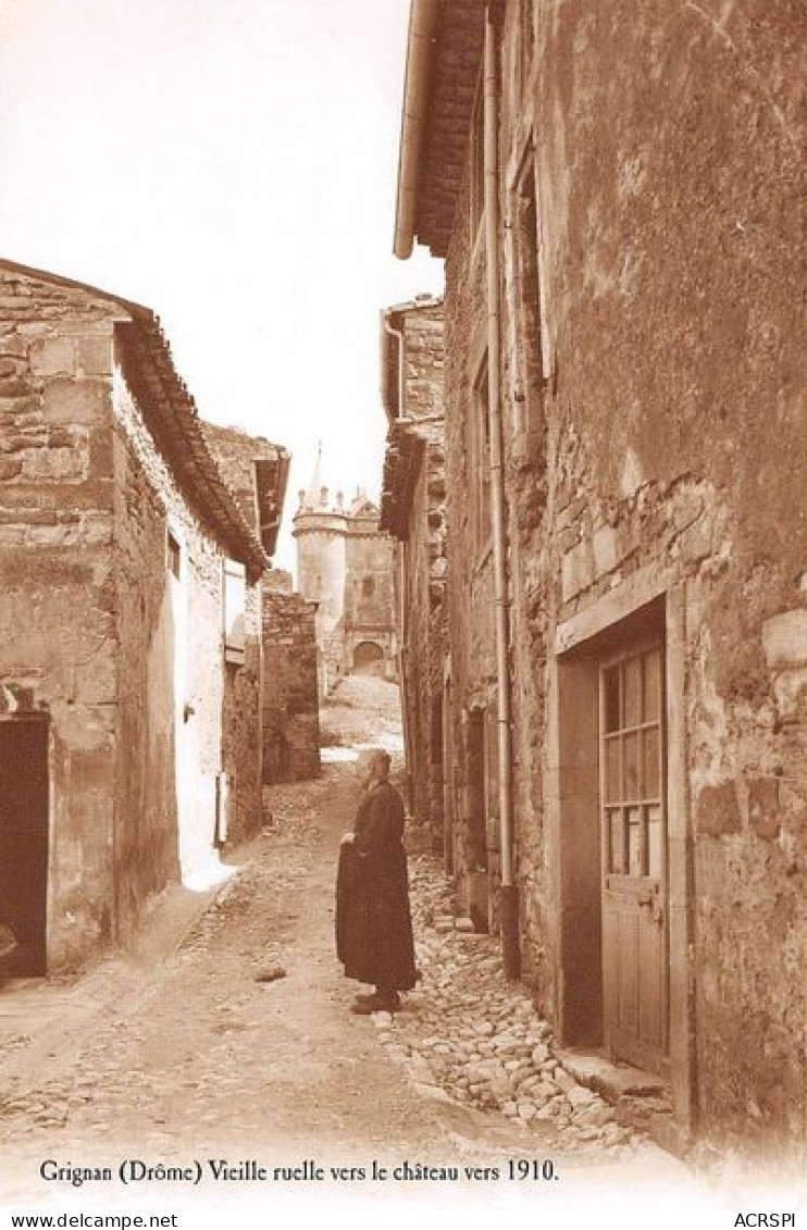 GRIGNAN VIEILLE Ruelle Vers Le Chateau Vers 1910 28(scan Recto-verso) MA1516 - Grignan