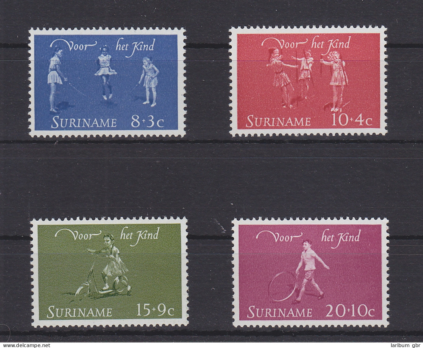 Suriname 450-453 Postfrisch Kinderspiele #GE376 - Suriname